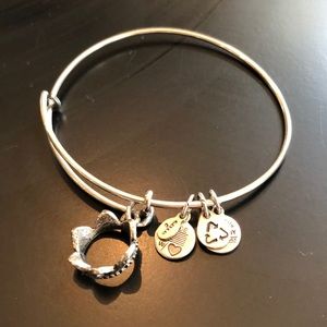 Alex and ani princess crown bracelet